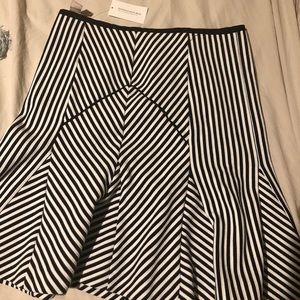 Banana republic pinstripe skirt